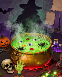 Candy House diamond painting featuring a whimsical gingerbread house with colorful sweets and sparkling details – FEELOOK Art