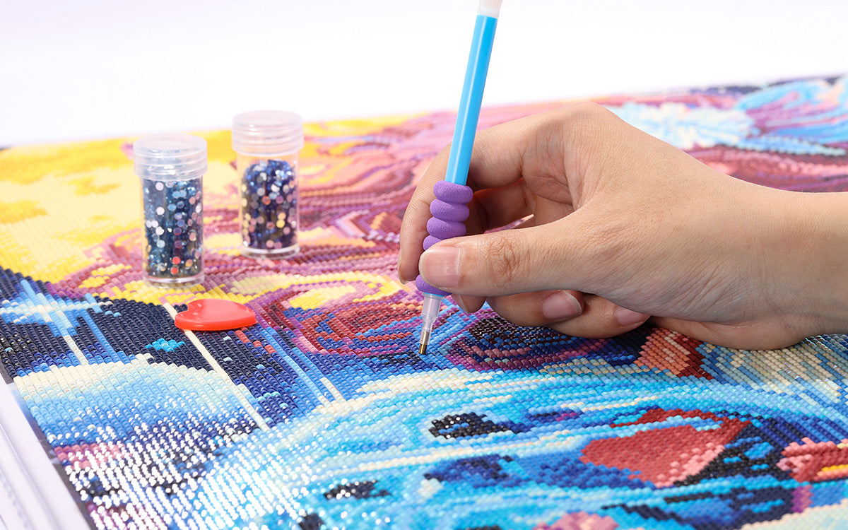 square drill diamond painting
