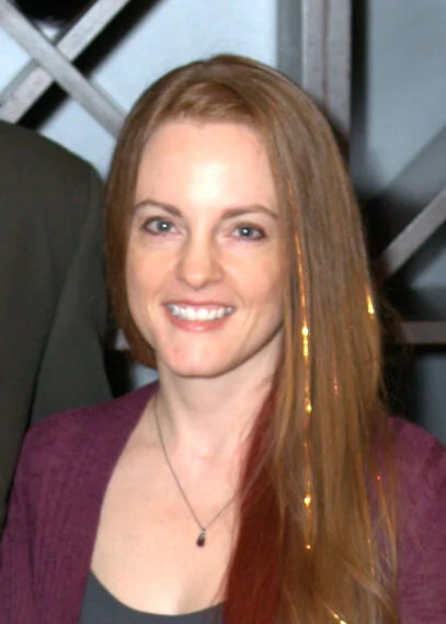 Portrait of Amy Brown, renowned fantasy artist featured at FEELOOK Art