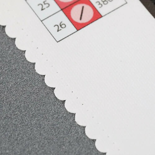 Rounded corner detail of FEELOOK Art diamond painting canvas, enhancing safety and quality craftsmanship