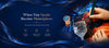 Luxury diamond painting banner with sparkling drills, artistic tools, and elegant blue masterpiece design for creative relaxation and premium DIY art experience - FEELOOK Art