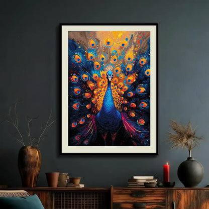 Glorious Peacock Diamond Painting Elevating Elegant Home Decor - FEELOOK Art