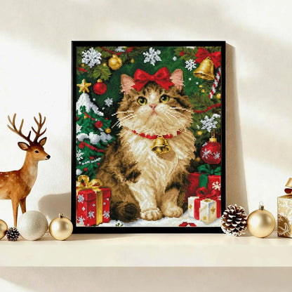 Jingle diamond painting adding cozy holiday spirit and charm to seasonal home décor – FEELOOK Art