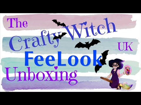 Unboxing video of the Mystic Witch of the Moon diamond painting kit, featuring premium flocked canvas, resin drills, and enchanting moon witch artwork - FEELOOK Art