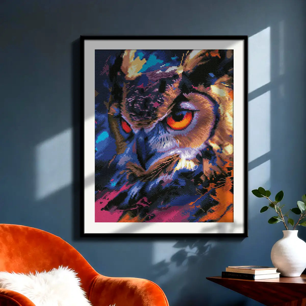 Sharp Gaze Diamond Painting Elevating Bold Home Decor - FEELOOK Art